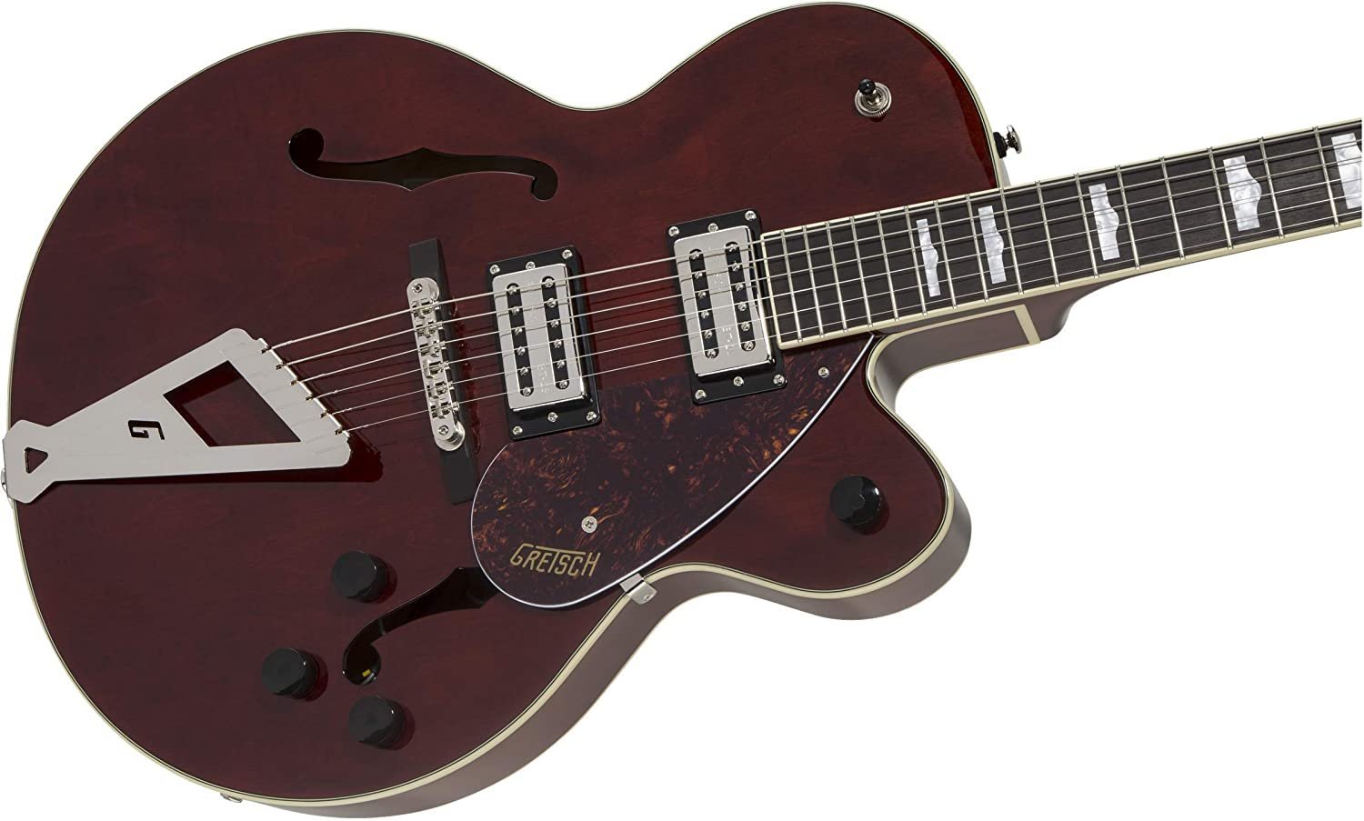 Gretsch Streamliner Hollow Body Walnut w/V-Stoptail & Broad'Tron Pickups