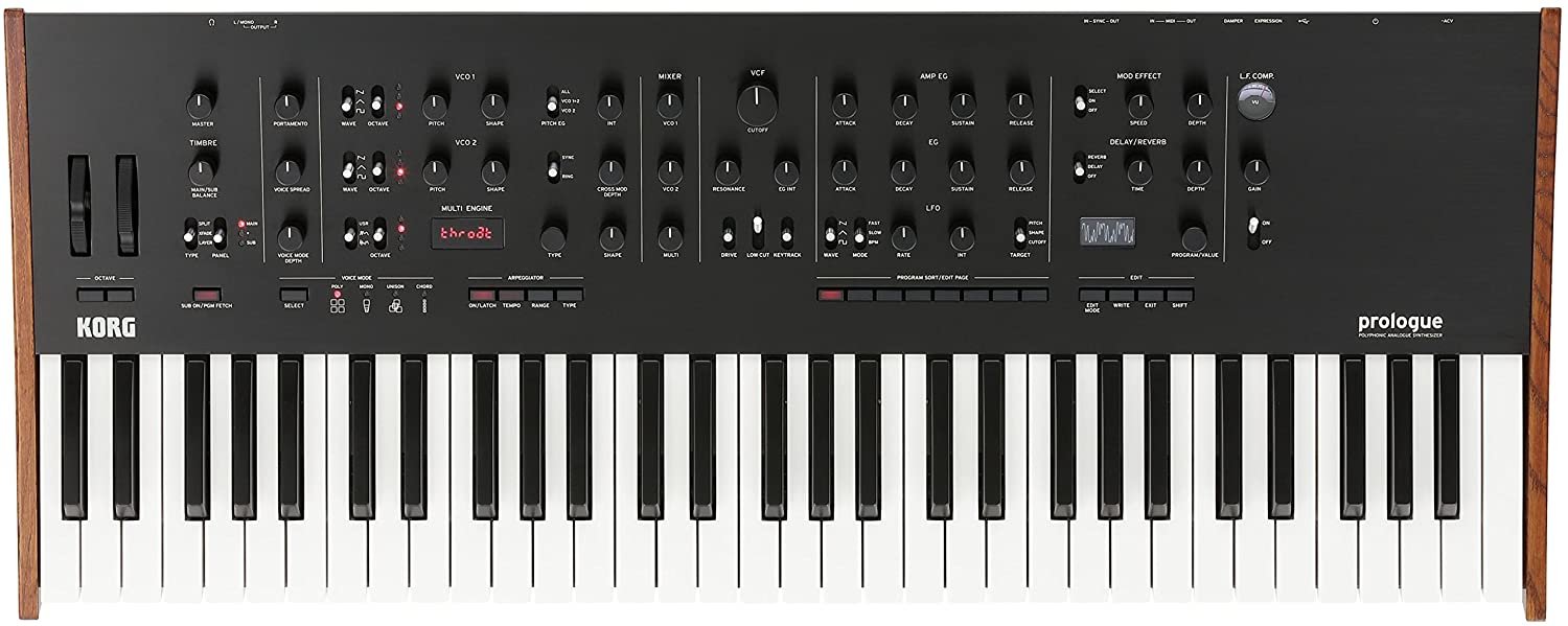 Korg Prologue 61-Key 16-Voice Analog Synthesizer