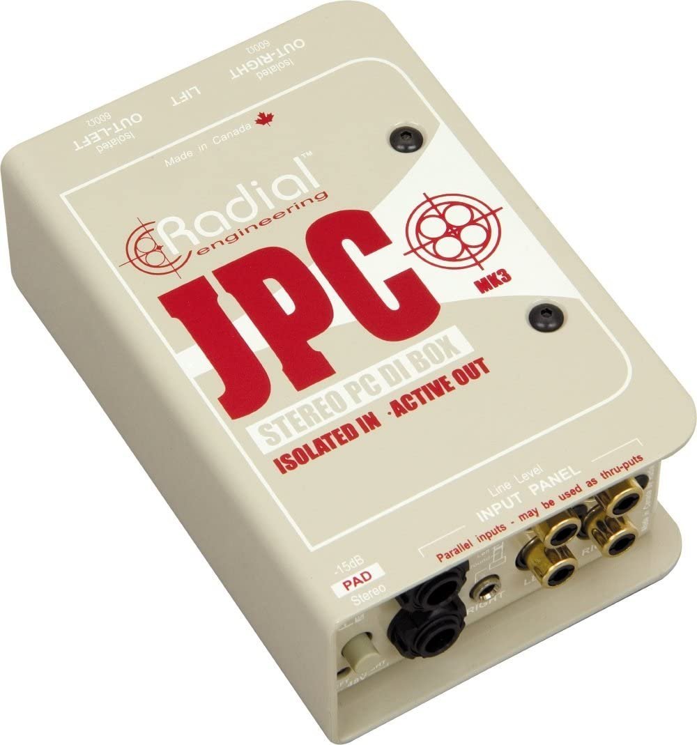 Radial Engineering JPC Stereo PC DI Box