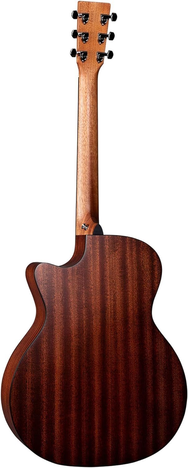 Martin Guitar Road Series GPC-11E Acoustic-Electric Guitar with Gig Bag, Sitka Spruce and Sapele Construction, GPC-14 Fret and Performing Artist Neck Shape with High-Performance Taper Natural