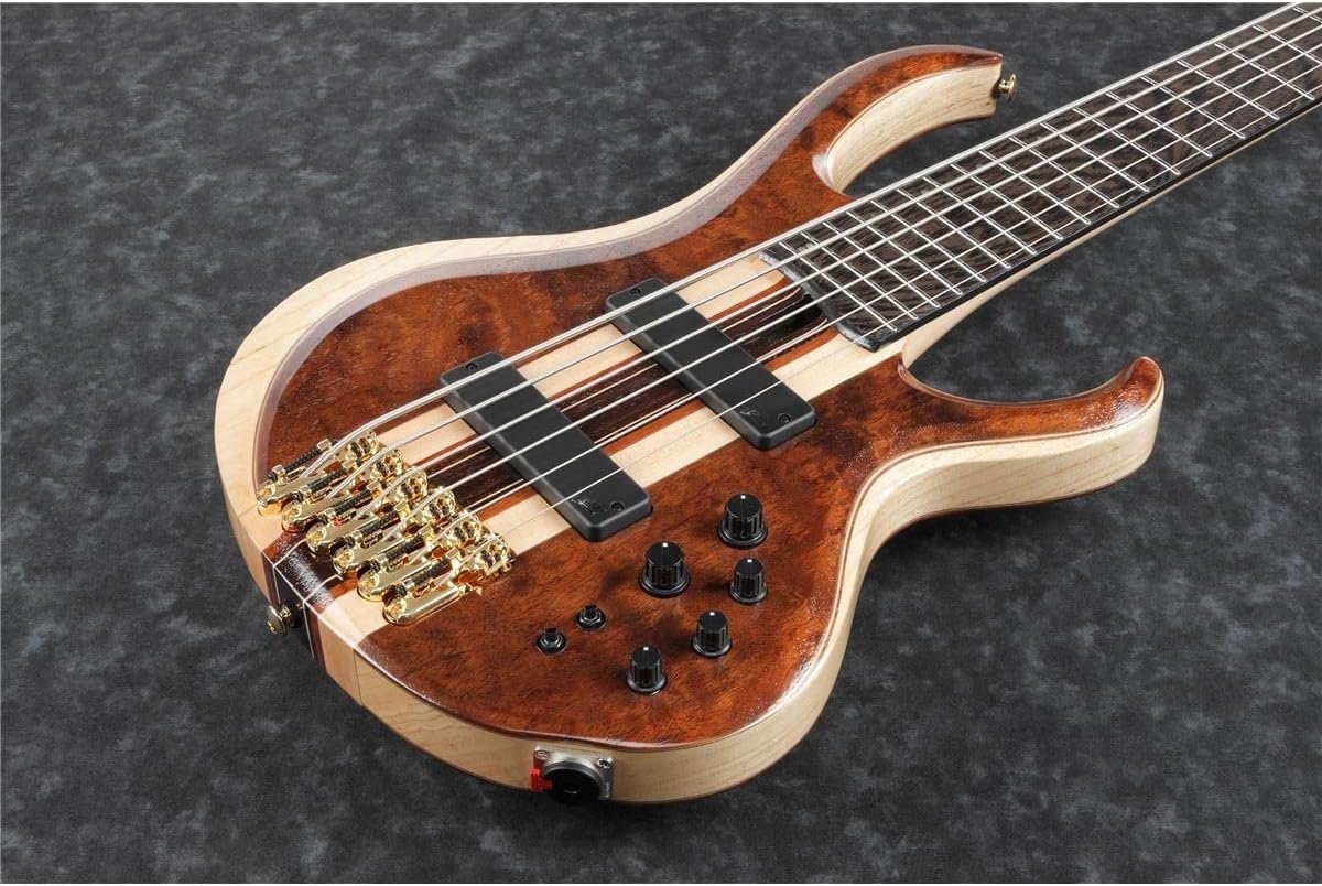 Ibanez Premium BTB1836 Bass Guitar - Natural Shadow Low Gloss