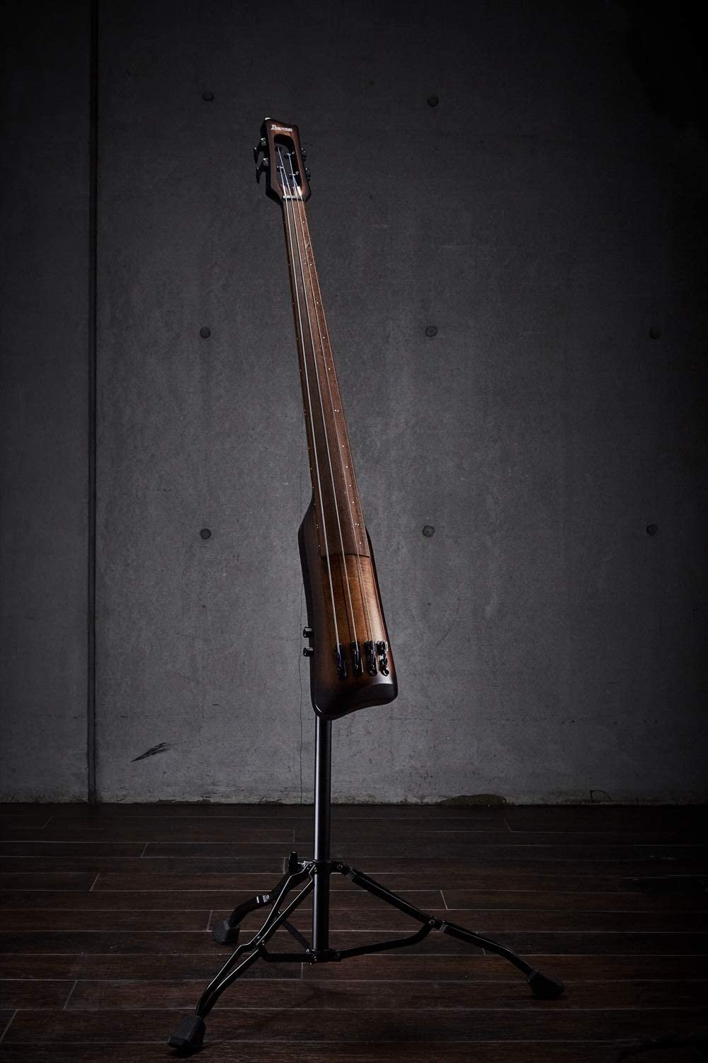 Ibanez UB804 Upright Bass Mahogany Oil Burst w/Tama Roadpro Stand and Gig Bag