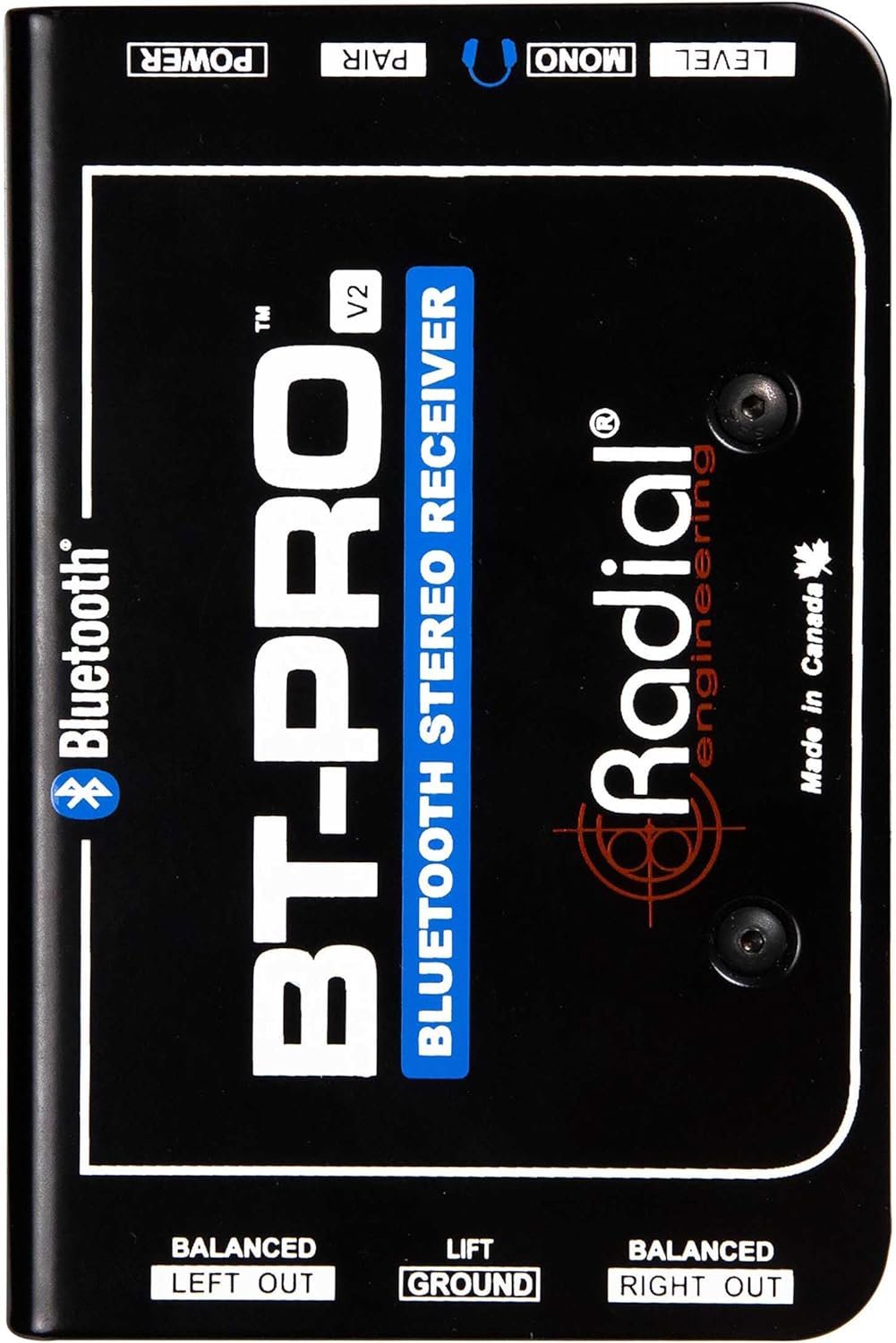 Radial BT-Pro V2 2-Channel Active Direct Box and Bluetooth Receiver
