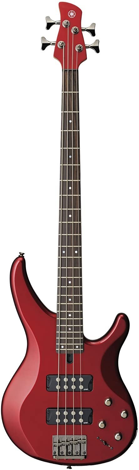 Yamaha TRBX304 CAR 4-String Electric Bass Guitar,Candy Apple Red