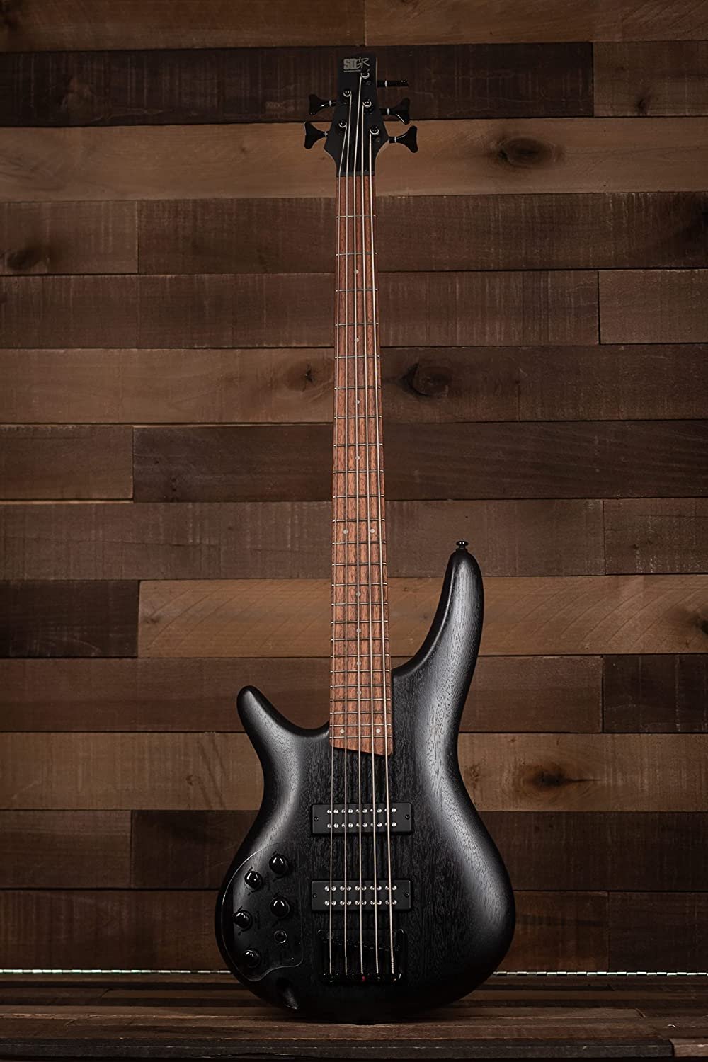 Ibanez Standard SR305EBL Left-handed Bass Guitar - Weathered Black