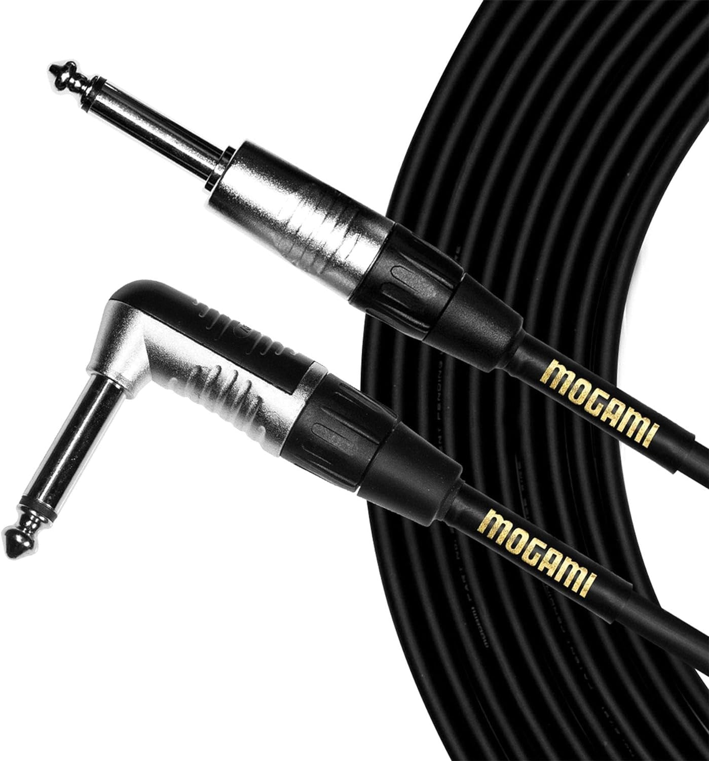 Mogami MCP GT R 10 | 10 Foot Guitar Right Angle Tto Straight Cable.