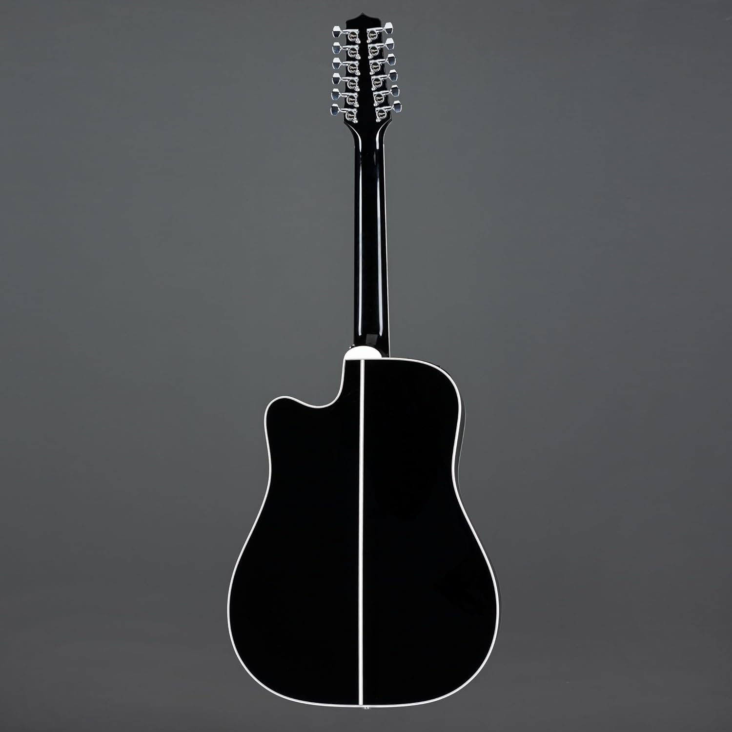 Takamine Legacy JEF381SC Dreadnought 12-string Acoustic-electric Guitar - Black