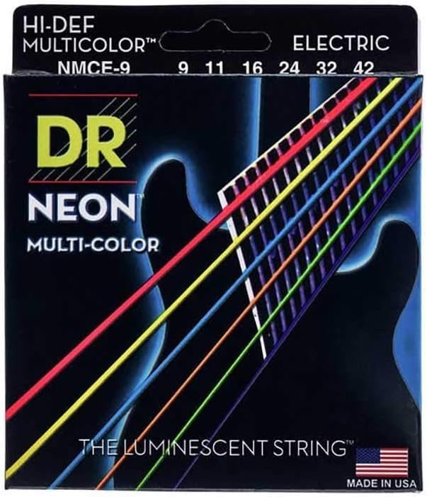 DR Strings HI-DEF NEON Electric Guitar Strings (NMCE-9)
