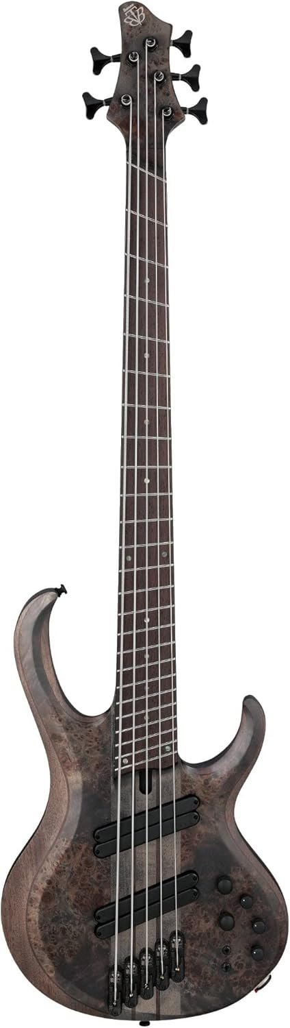 Ibanez BTB805MS Bass Workshop 5-String Bass Multi-Scale Transparent Gray Flat