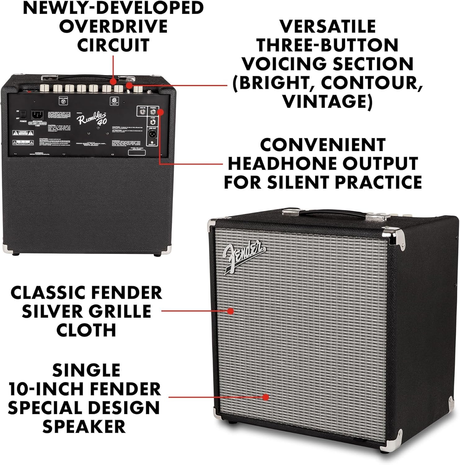 Fender Rumble 40 V3 Bass Amp