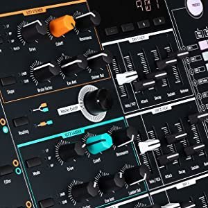 Arturia MiniBrute 2S Semi-Modular Sequence Machine Noir Edition