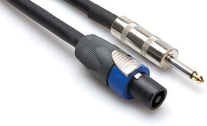Hosa Skt-403Q Speaker Cable Speakon - 1/4-Inch TS 3 Feet
