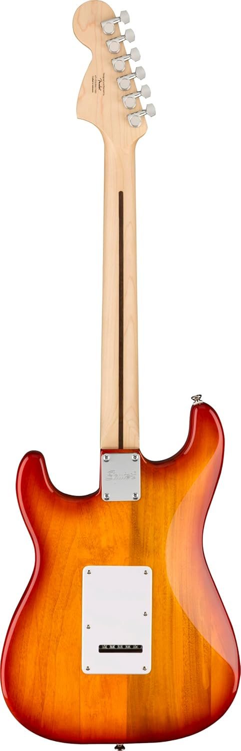 Squier Affinity Series Stratocaster FMT HSS Electric Guitar,Sienna Sunburst