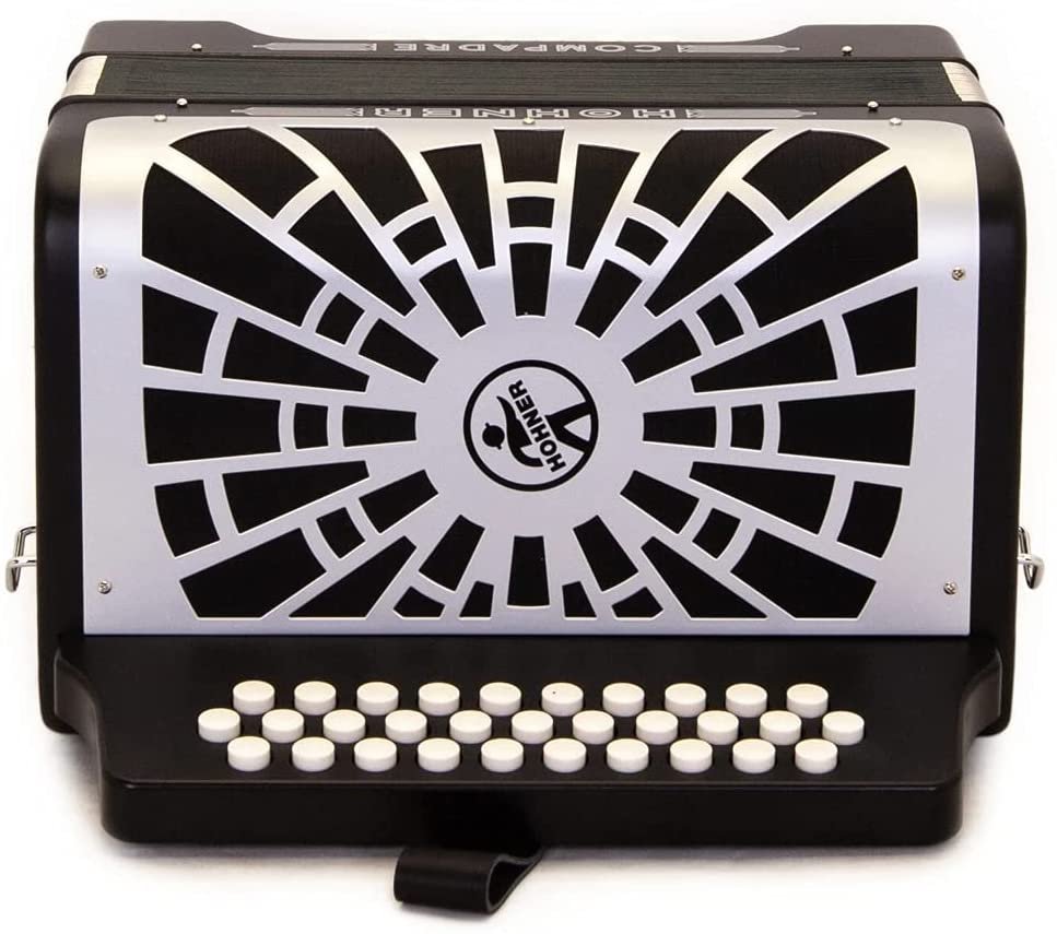 Hohner Compadre GCF Accordion with Gig Bag (Black)