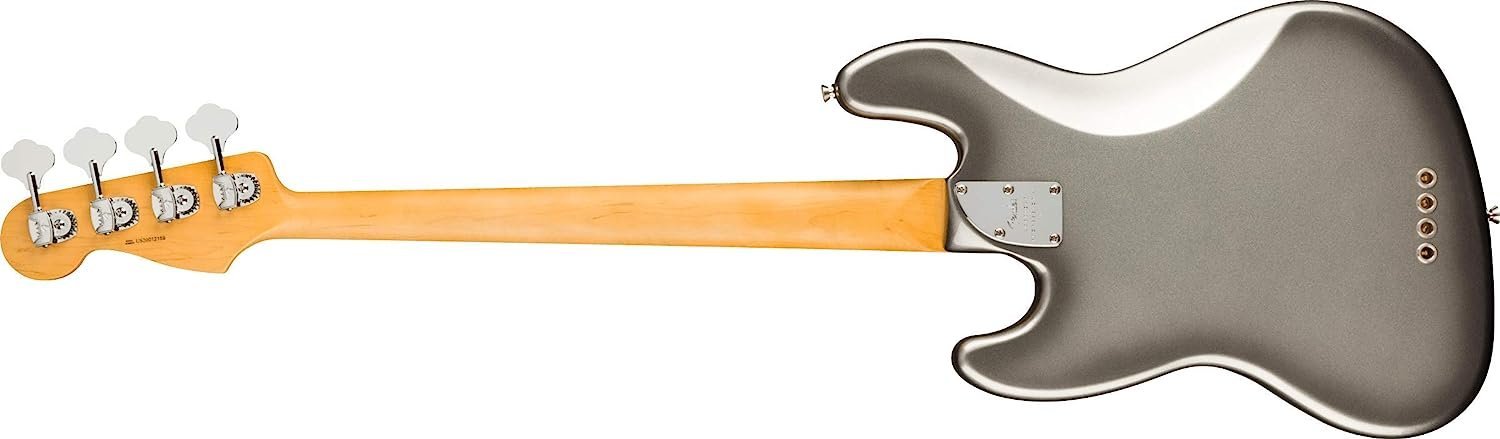 Fender American Professional II Jazz Bass, Mercury, Rosewood Fingerboard