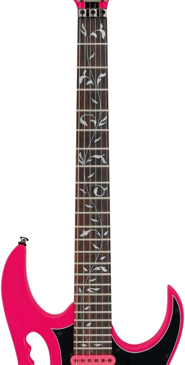 Ibanez Steve Vai Signature JEMJRSP Electric Guitar, Rosewood Fretboard, Pink