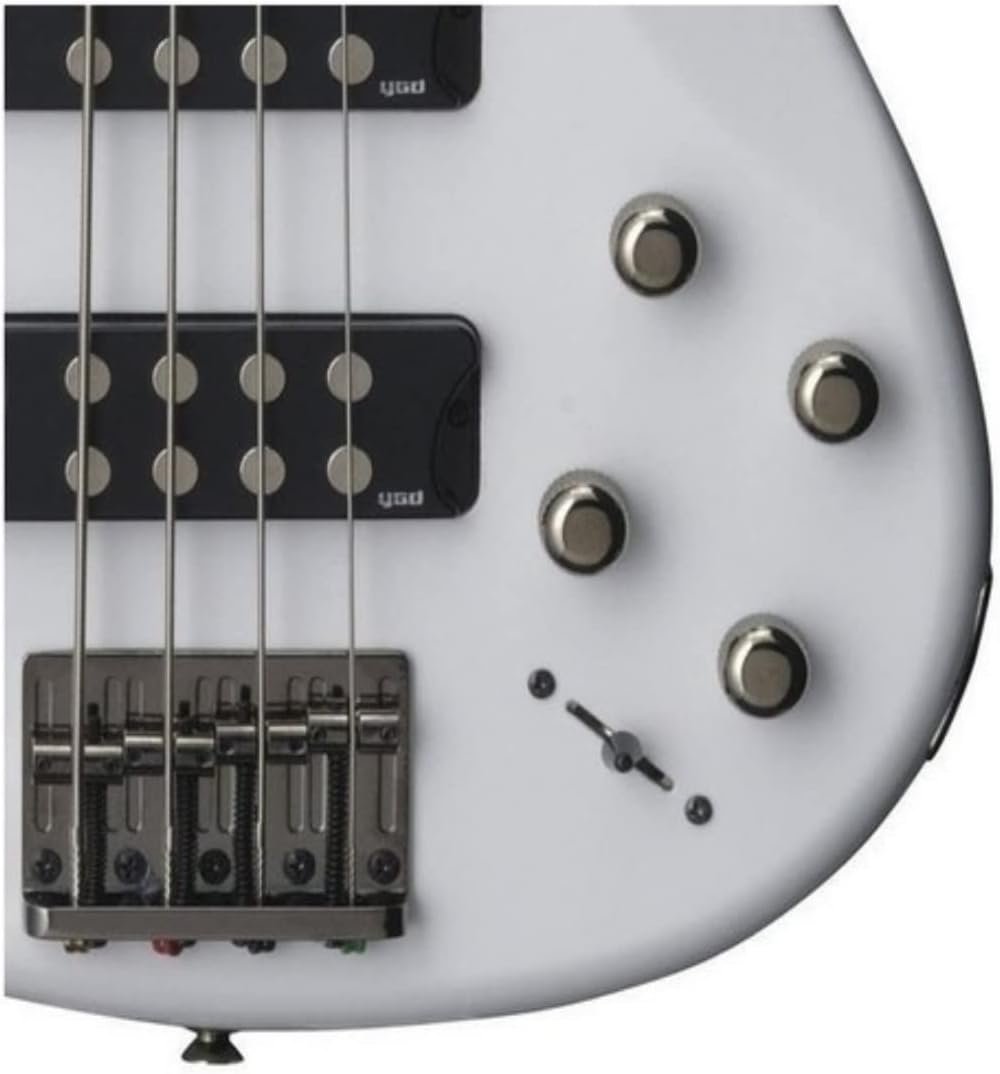 Yamaha 4 String Bass Guitar, Right Handed, White, (TRBX304 WH)