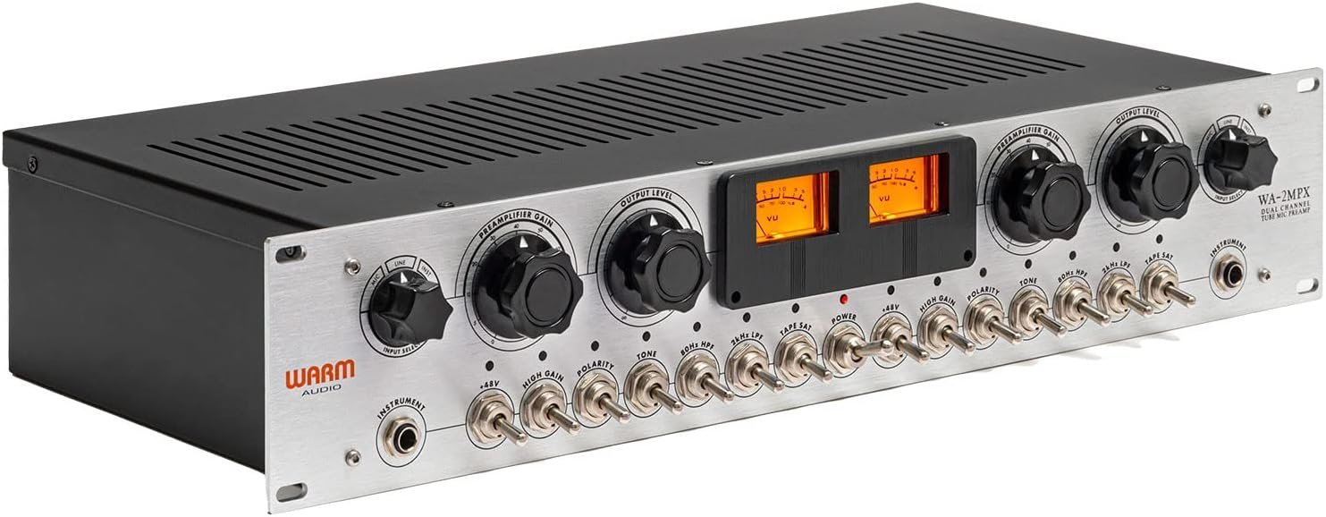 Warm Audio WA-2MPX Dual-Channel Tube Mic Preamp