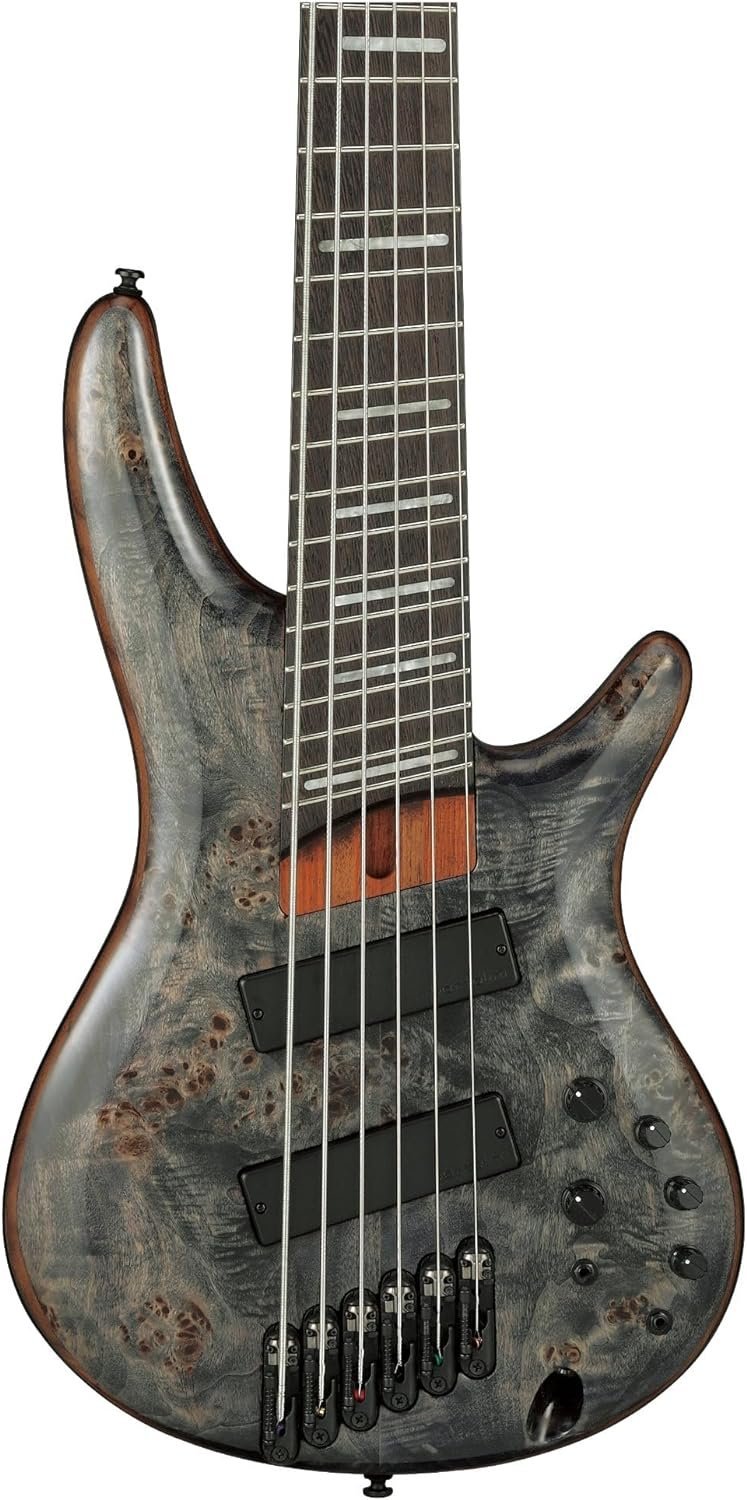 Ibanez Bass Workshop SRMS806 6-string Multi-scale Bass Guitar - Deep Twilight