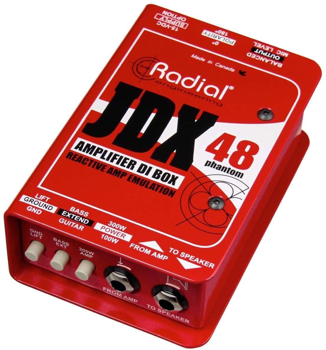 Radial Engineering JDX-48 Reactor Guitar Amp Direct Box