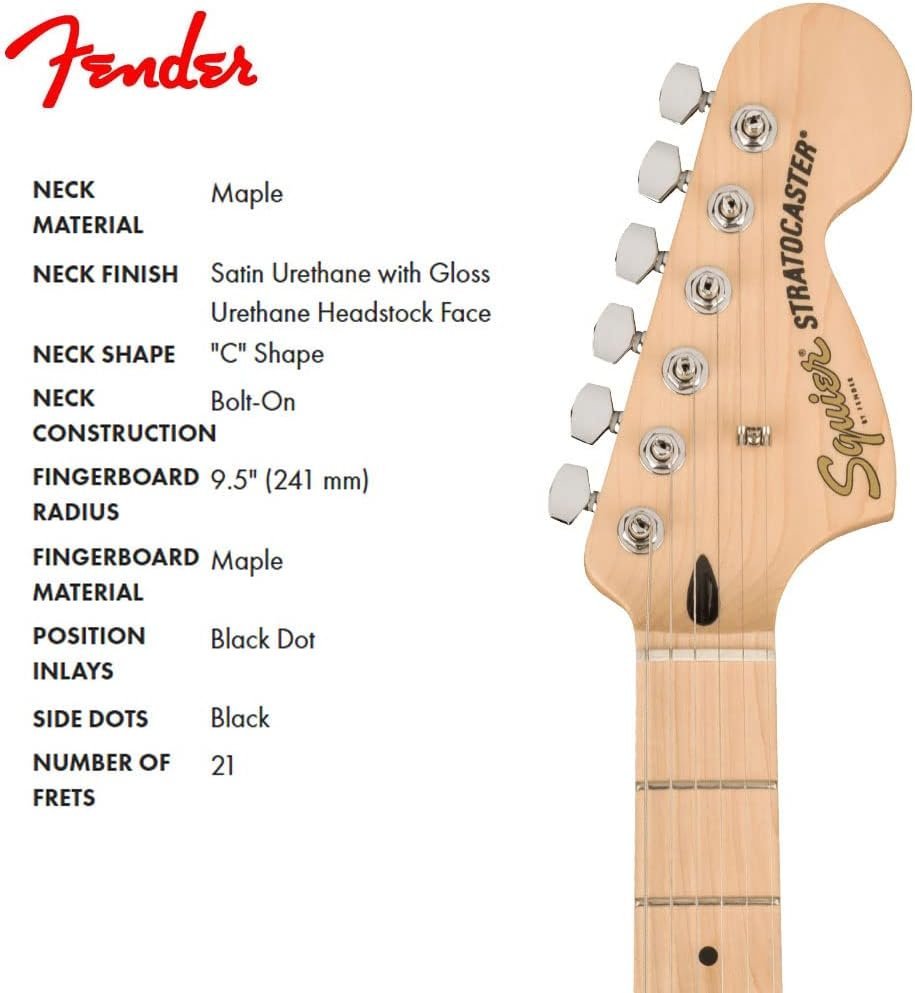 Squier Affinity Series Stratocaster FMT Electric Guitar, Sienna Sunburst, Maple Fingerboard