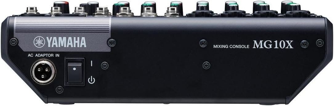 Yamaha Mixer-Unpowered, Multicolored, 10-Input (MG10X CV)