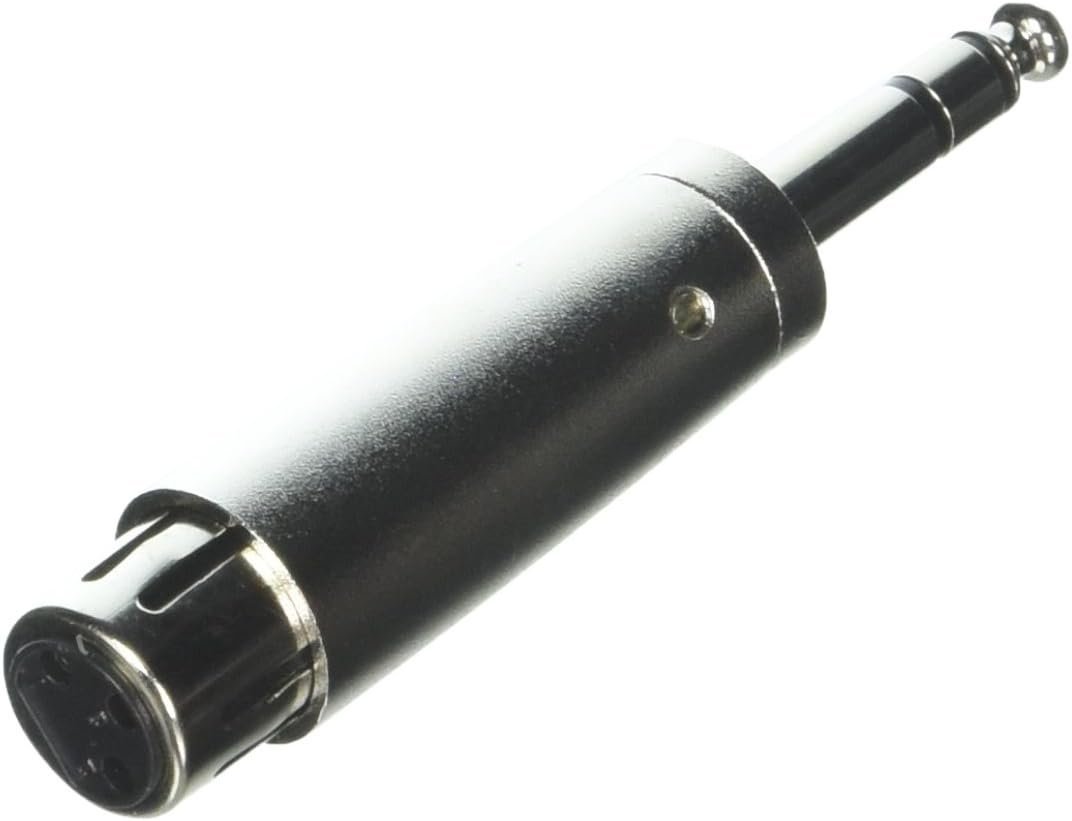 Pig Hog PAXFTM2 XLR(F) -TRS(M) Adapter, Silver