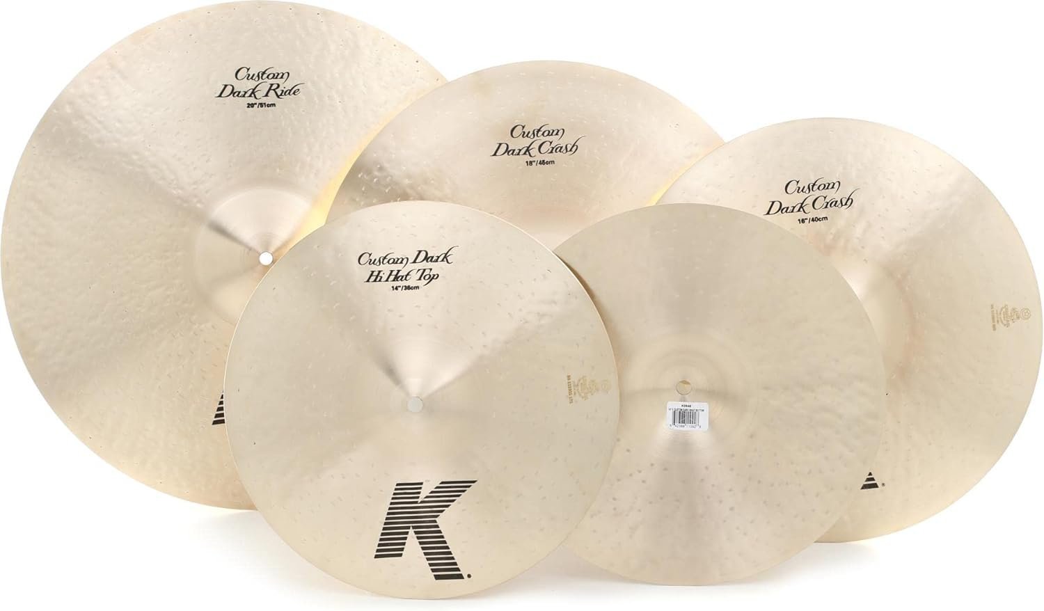 Zildjian K Custom Dark 4-Piece Cymbal Pack