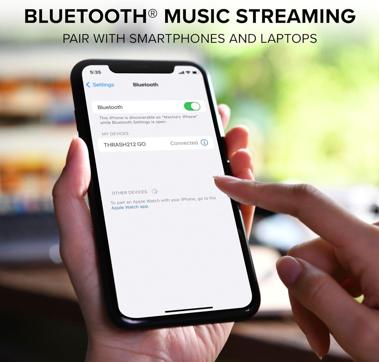 Mackie Thrash212 GO 12" Battery-Powered Loudspeaker