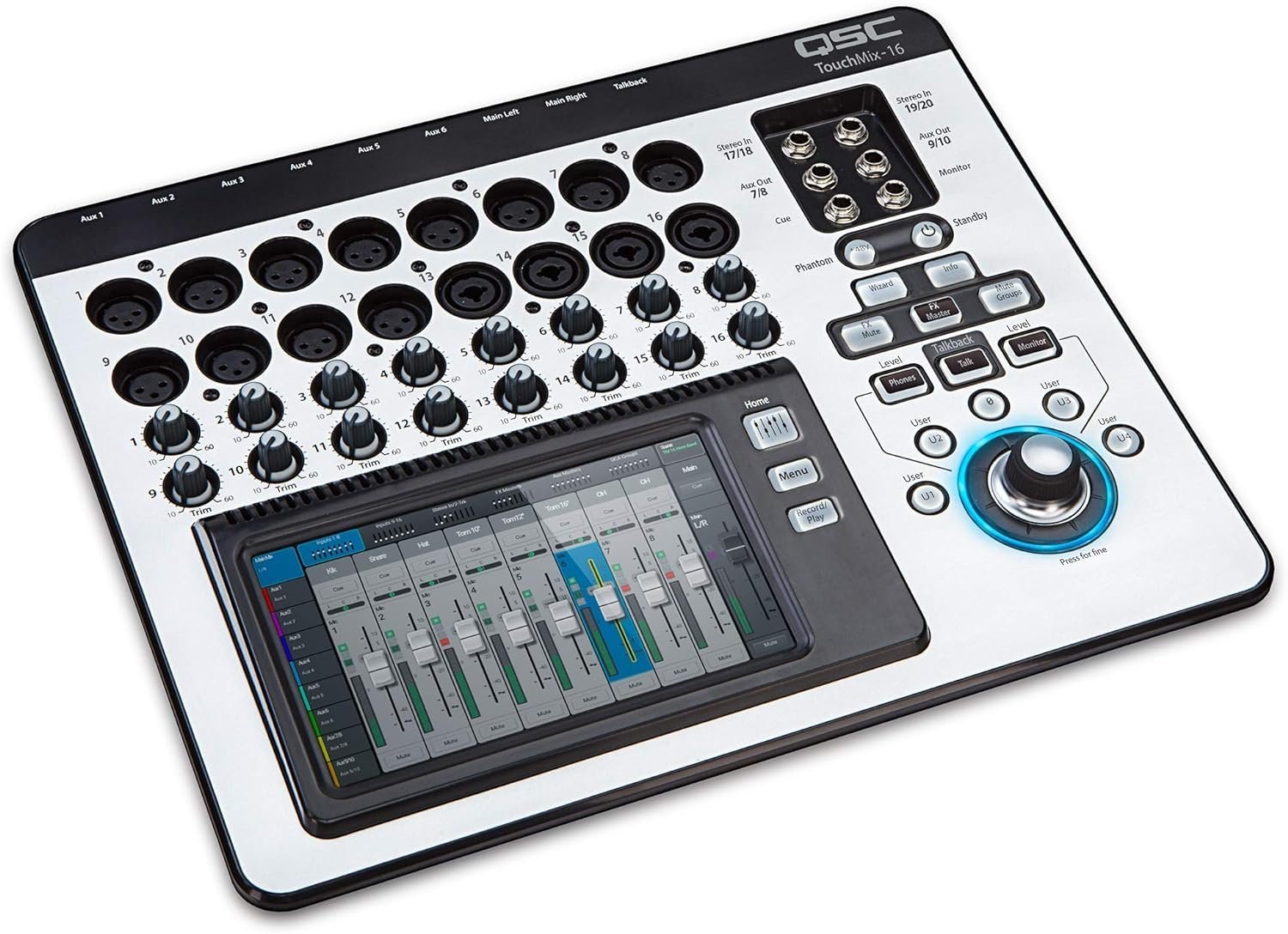 QSC TouchMix-16 Compact Digital Mixer with Bag