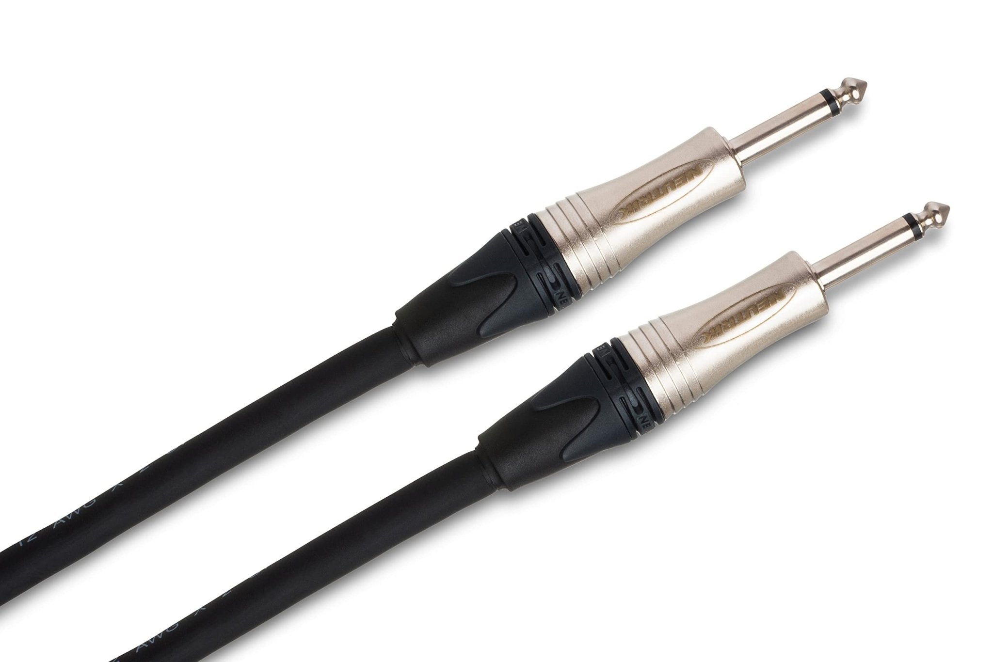 Hosa Cable 12 Gauge Speaker Cable with 1/4 Inch Ends
