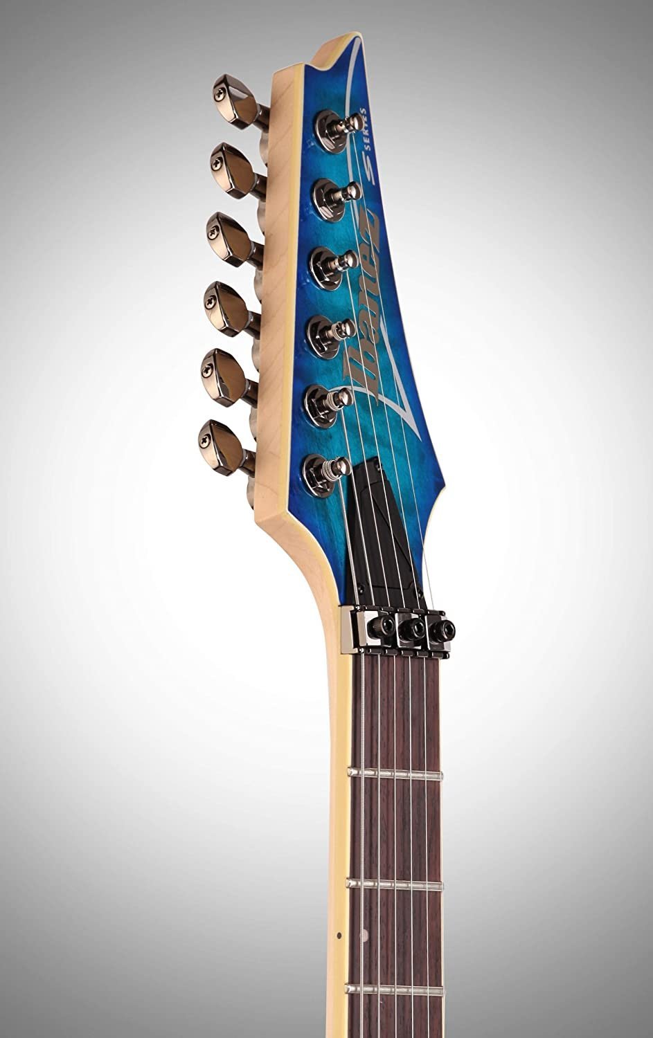 Ibanez S670QM S Series Electric Guitar Sapphire Blue