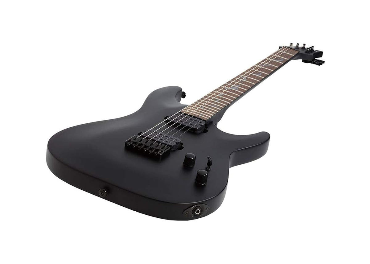 Schecter Damien-6 Electric Guitar - Satin Black