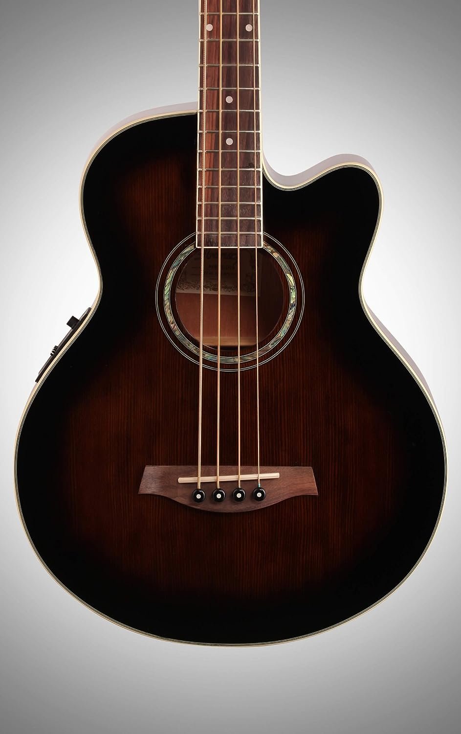 Ibanez Acoustic-Electric Bass Guitar Dark Violin Sunburst