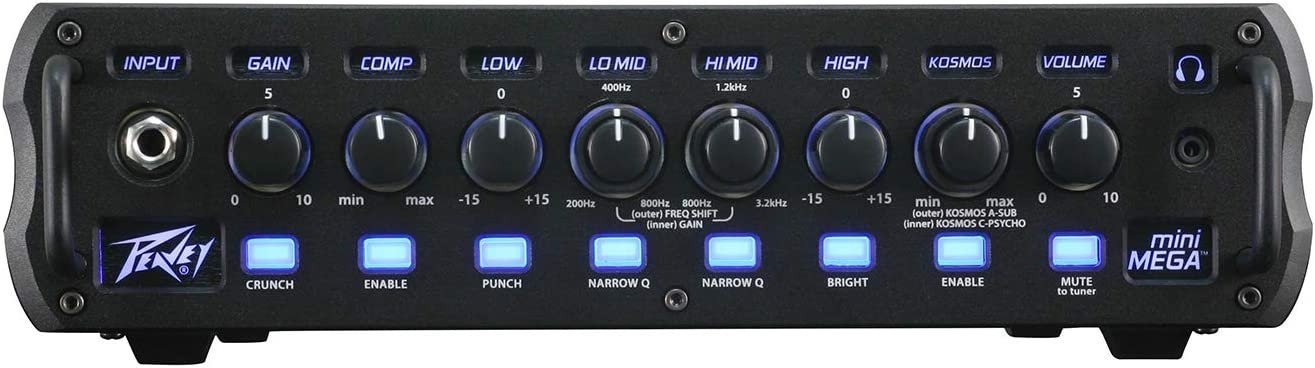Peavey MiniMEGA 1000-Watt Mini Bass Amp Head
