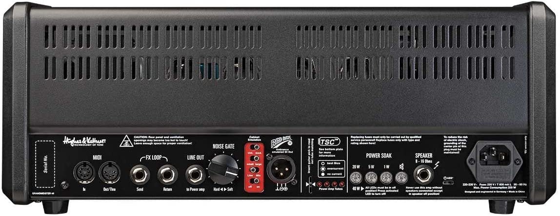 Hughes & Kettner GM40DH GrandMeister Deluxe 40 40W Guitar Amplifier Head