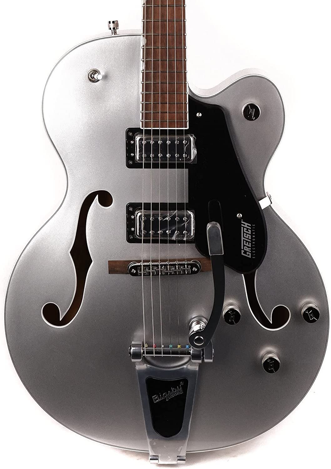 Gretsch G5420T Electromatic Classic Hollowbody Single-cut Electric Guitar with Bigsby - Airline Silver