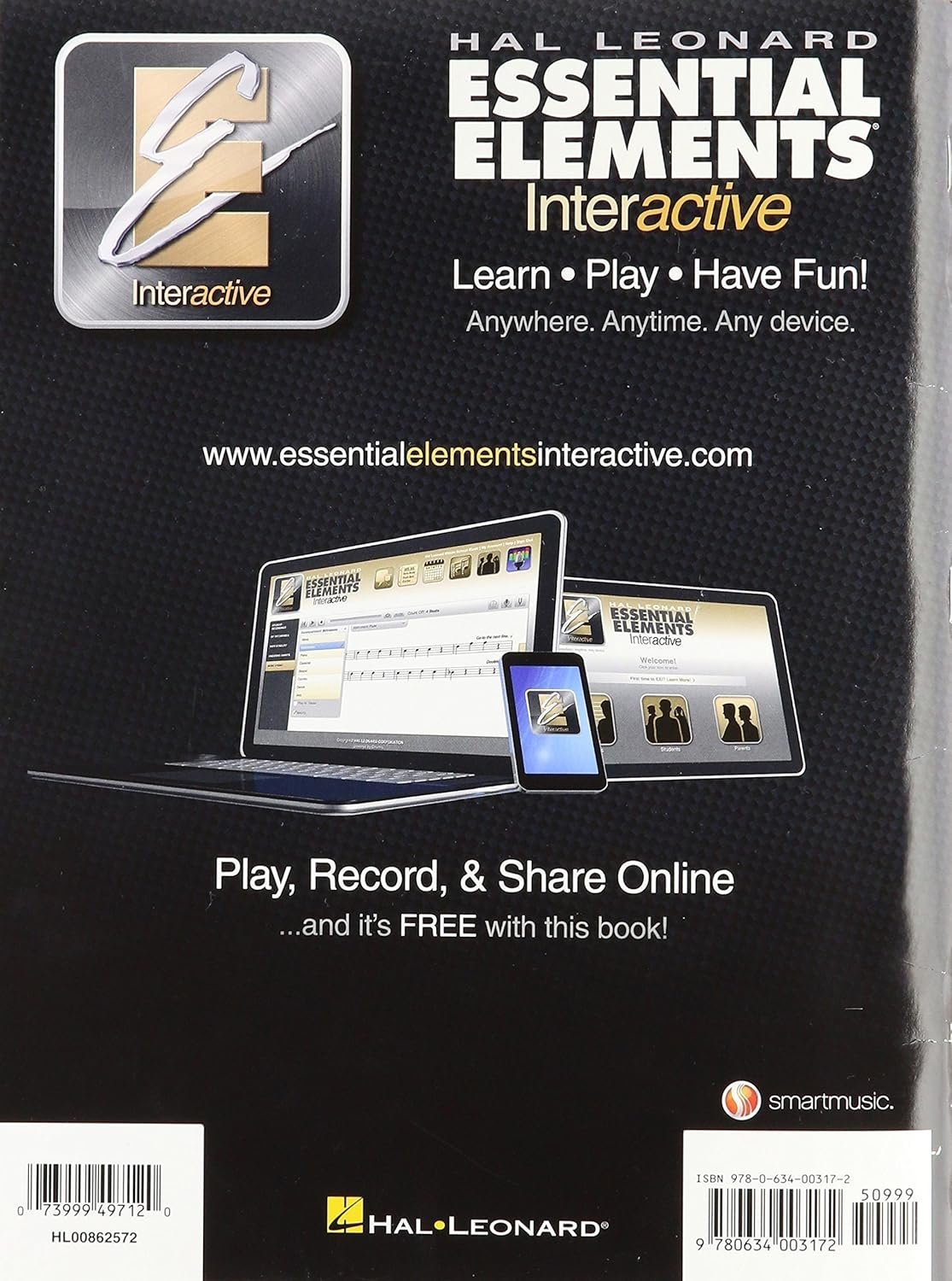 Hal Leonard Essential Elements 2000 Alto Saxophone Book 1 with CD-ROM