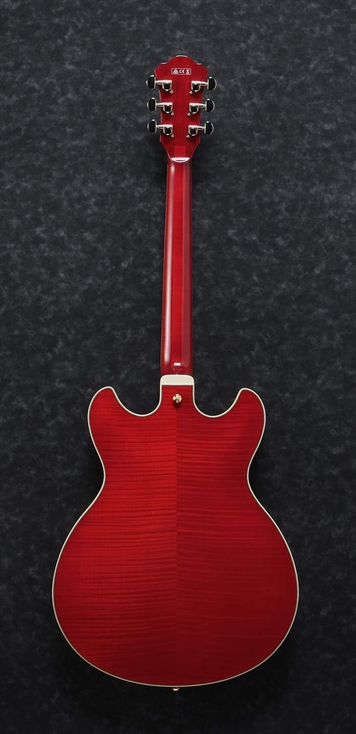 Ibanez AS93FM Artcore Expressionist Semi-Hollow Body Transparent Cherry Red