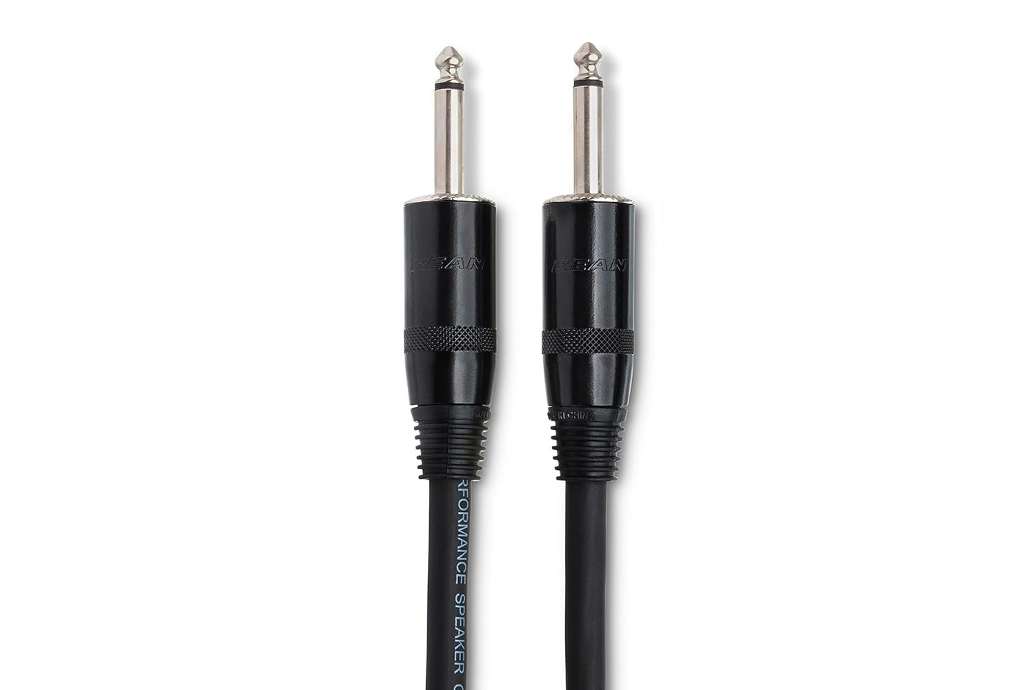 HOSA SKJ Pro Speaker Cables REAN 1/4 Inch TS - (50 Feet) (Black)