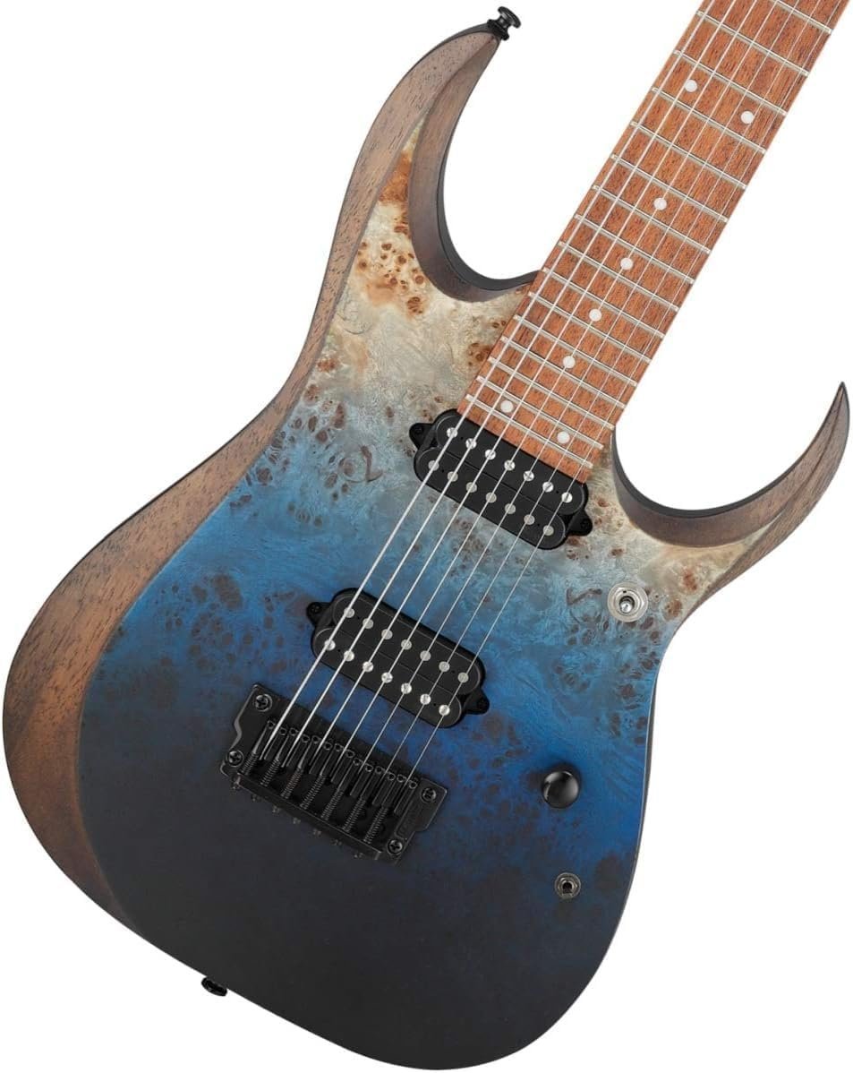 Ibanez Standard RGD7521PB Electric Guitar - Deep Seafloor Fade Flat
