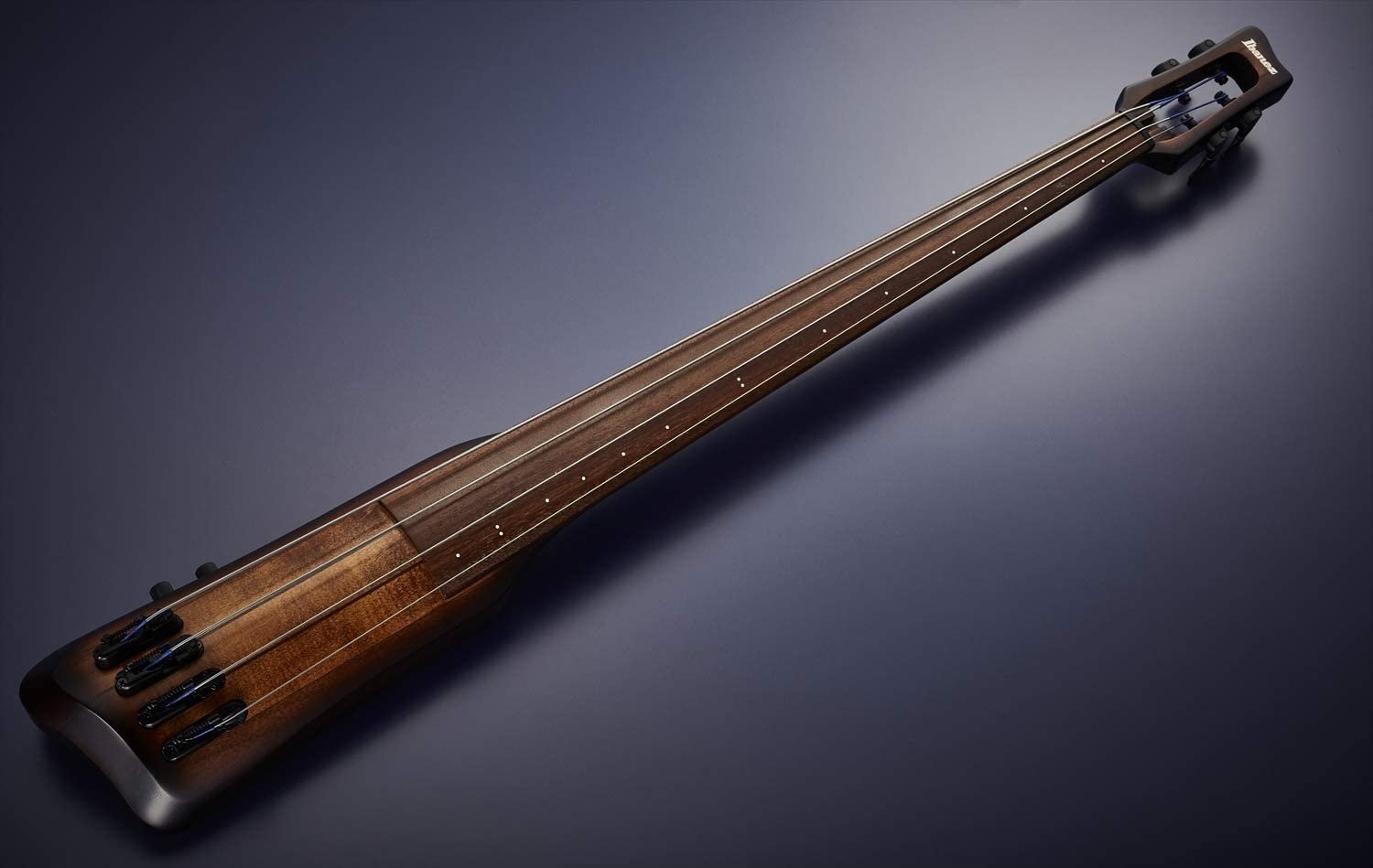 Ibanez UB804 Upright Bass Mahogany Oil Burst w/Tama Roadpro Stand and Gig Bag