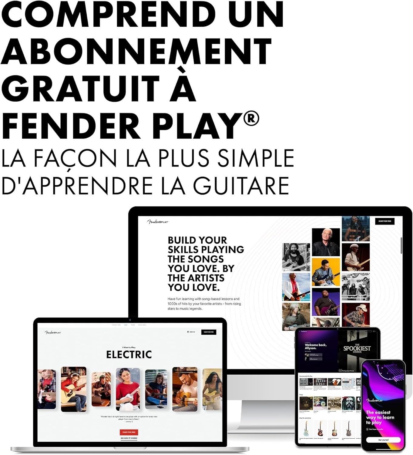 Squire Sonic Telecaster Electric Guitar, Butterscotch Blonde, Maple Fingerboard