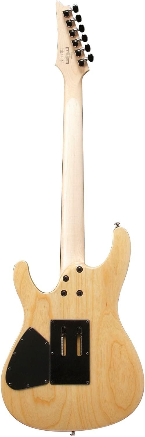 Ibanez S570AH Standard 6-String Electric Guitar (Silver Wave Black, Right-Handed).