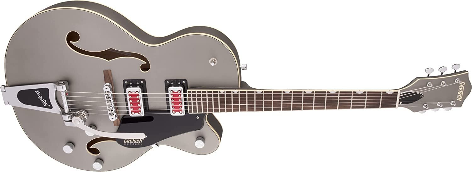 Gretsch G5410T Electromatic"Rat Rod" Hollow Body Single-Cut Matte Phantom Metallic w/Bigsby