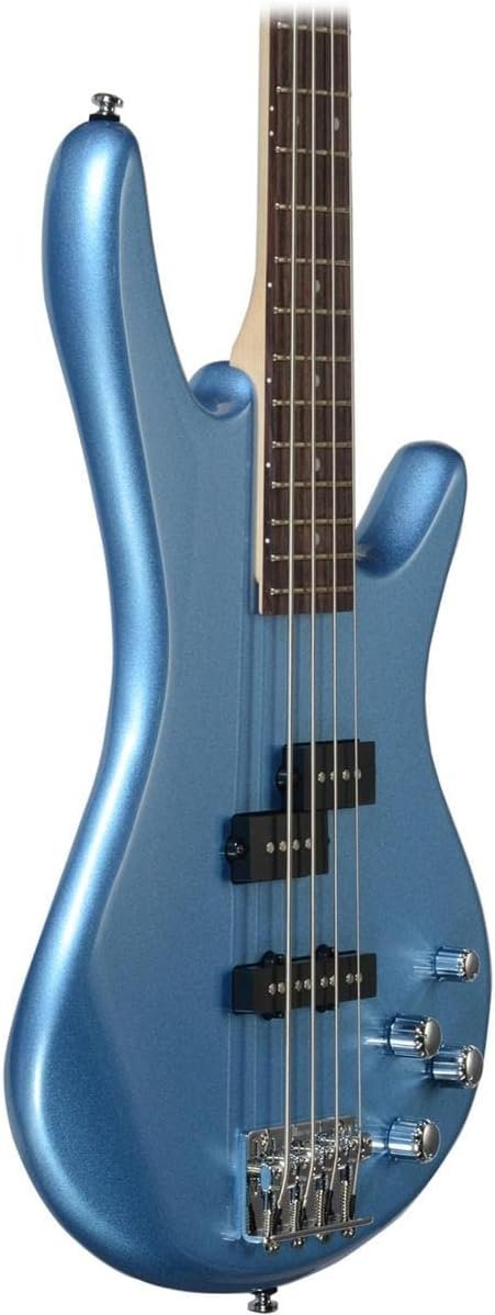 Ibanez 4 String Bass Guitar, Right, Soda Blue (GSR200SDL)