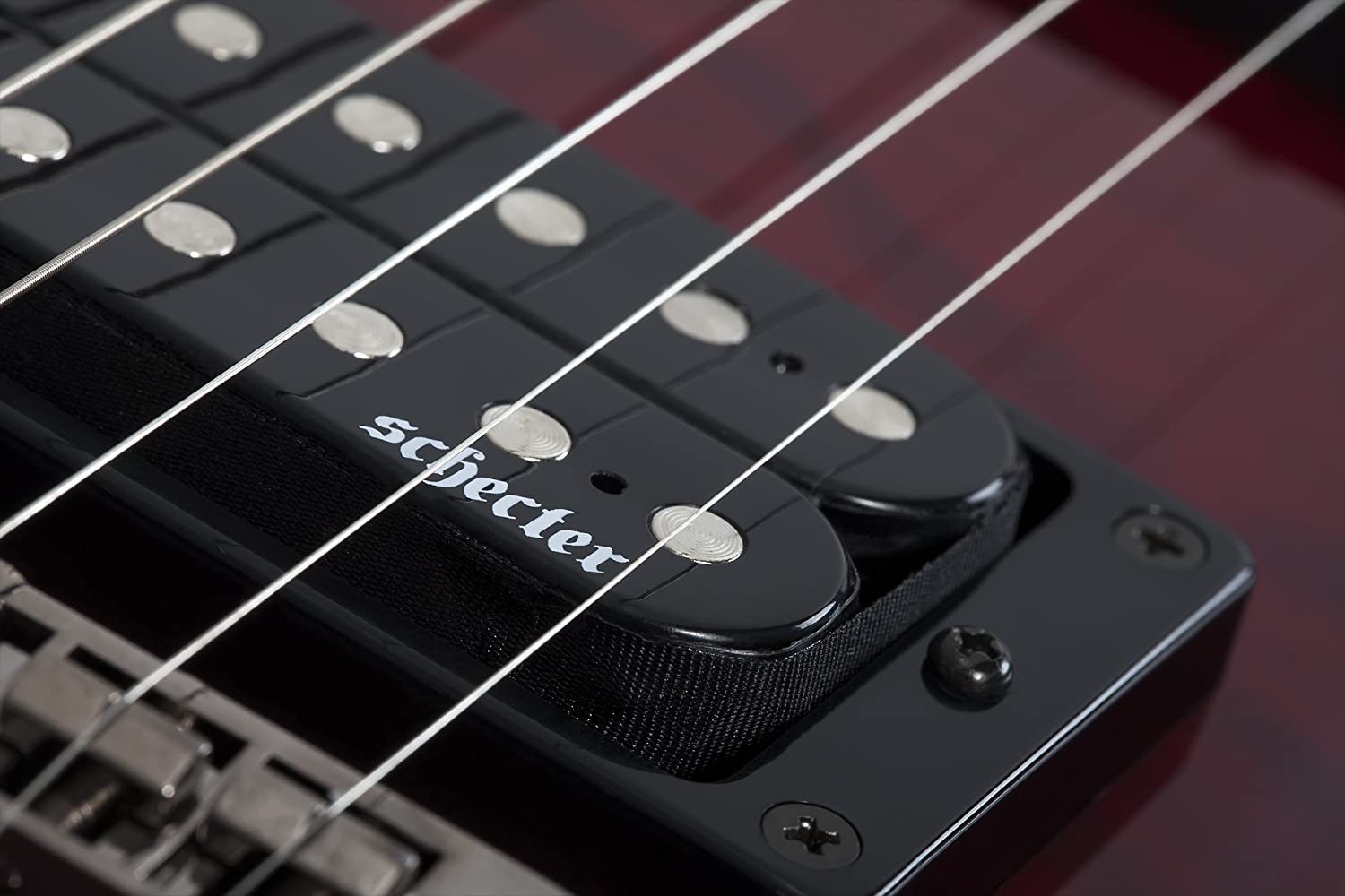 Schecter Omen Extreme-7 Electric Guitar (Black Cherry)