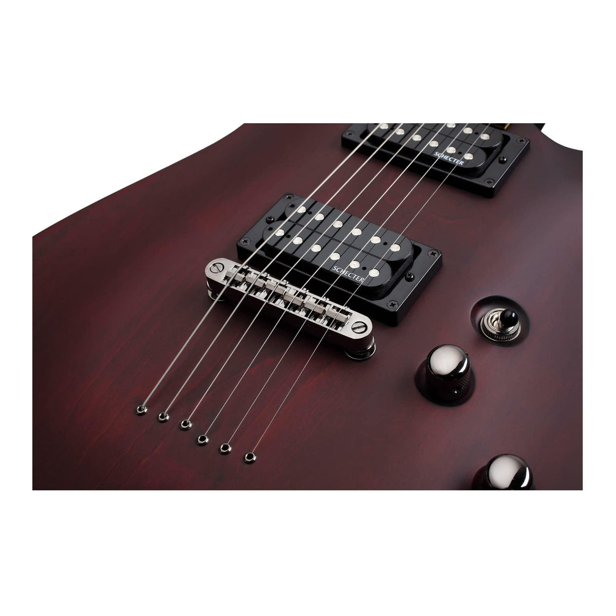 Schecter Omen-6 Left-Handed - Gloss Black