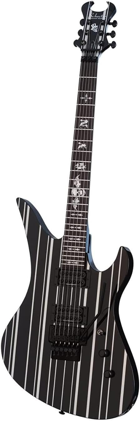 Schecter 6 String Solid-Body Electric Guitar, Gloss Black (1739)