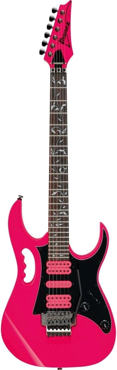Ibanez Steve Vai Signature JEMJRSP Electric Guitar, Rosewood Fretboard, Pink